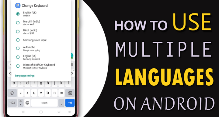 How to type multiple languages simultaneously on Android