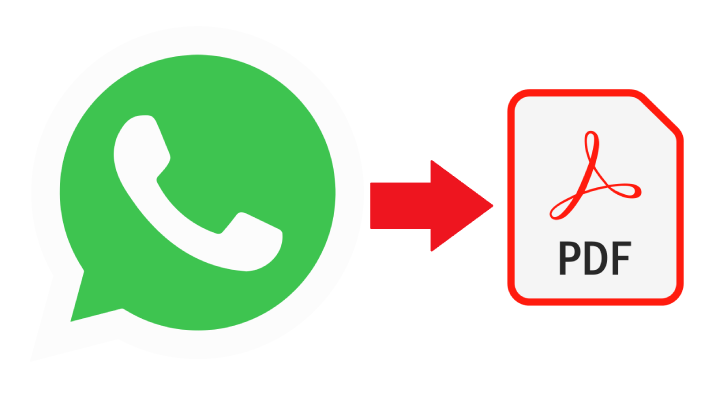 How to export WhatsApp chat to PDF